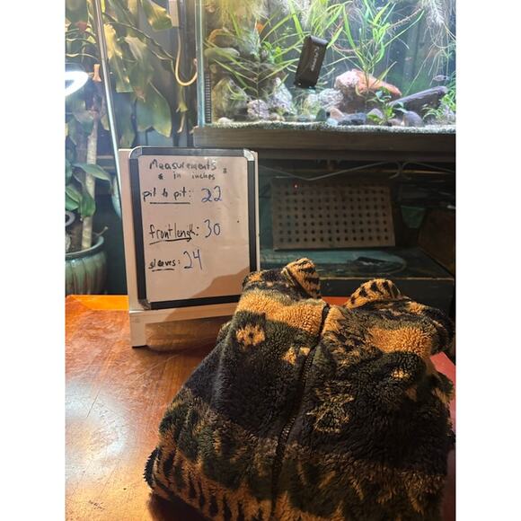 Black Mountain Outdoor Gear Fleece Jacket Aztec / Southwest Graphic Women's XL - Picture 8 of 8